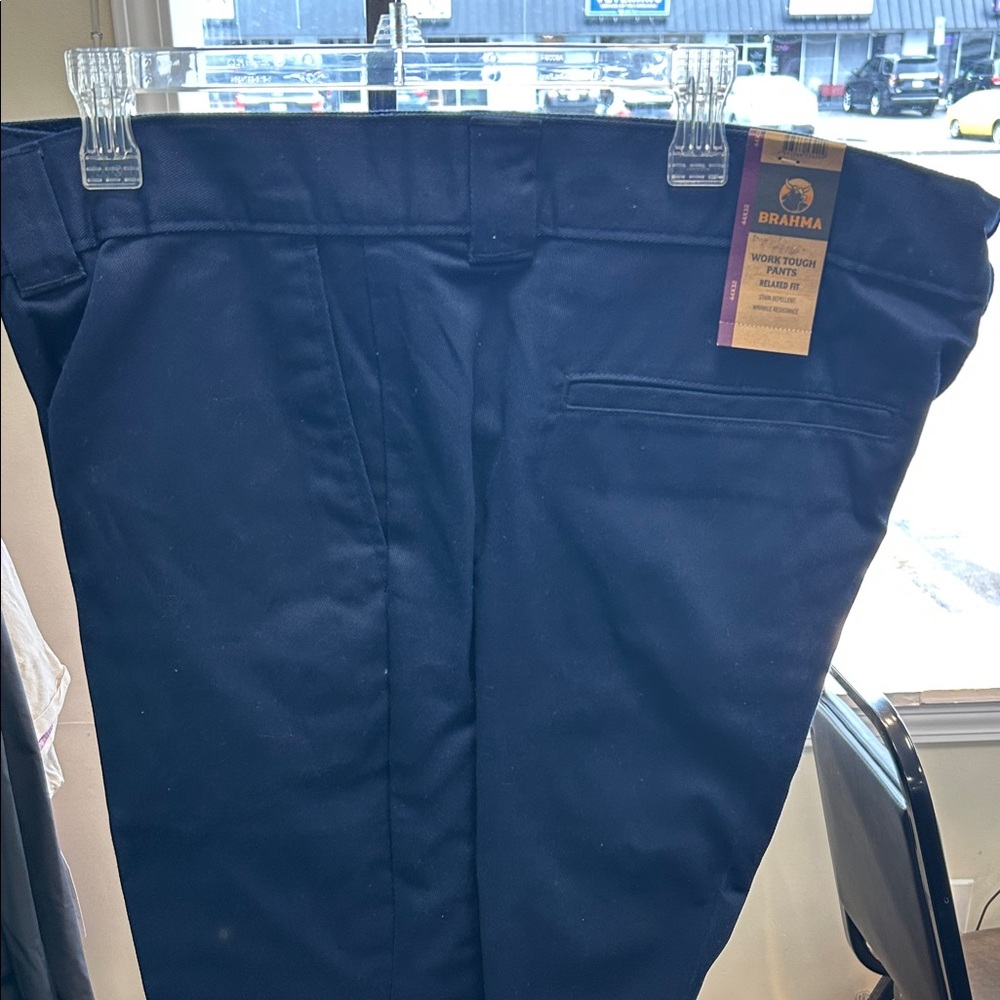 BRAHMA MENS RELAXED FIT WORK PANTS 👖 44x32